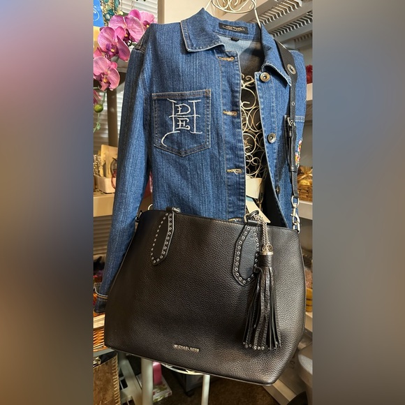 NEW MICHAEL KORS (BROOKLYN) HOBO HAND/ CROSSBODY BAG - Picture 14 of 16